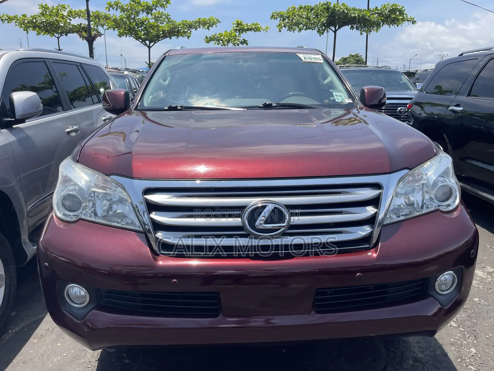 Lexus GX 2014 Red