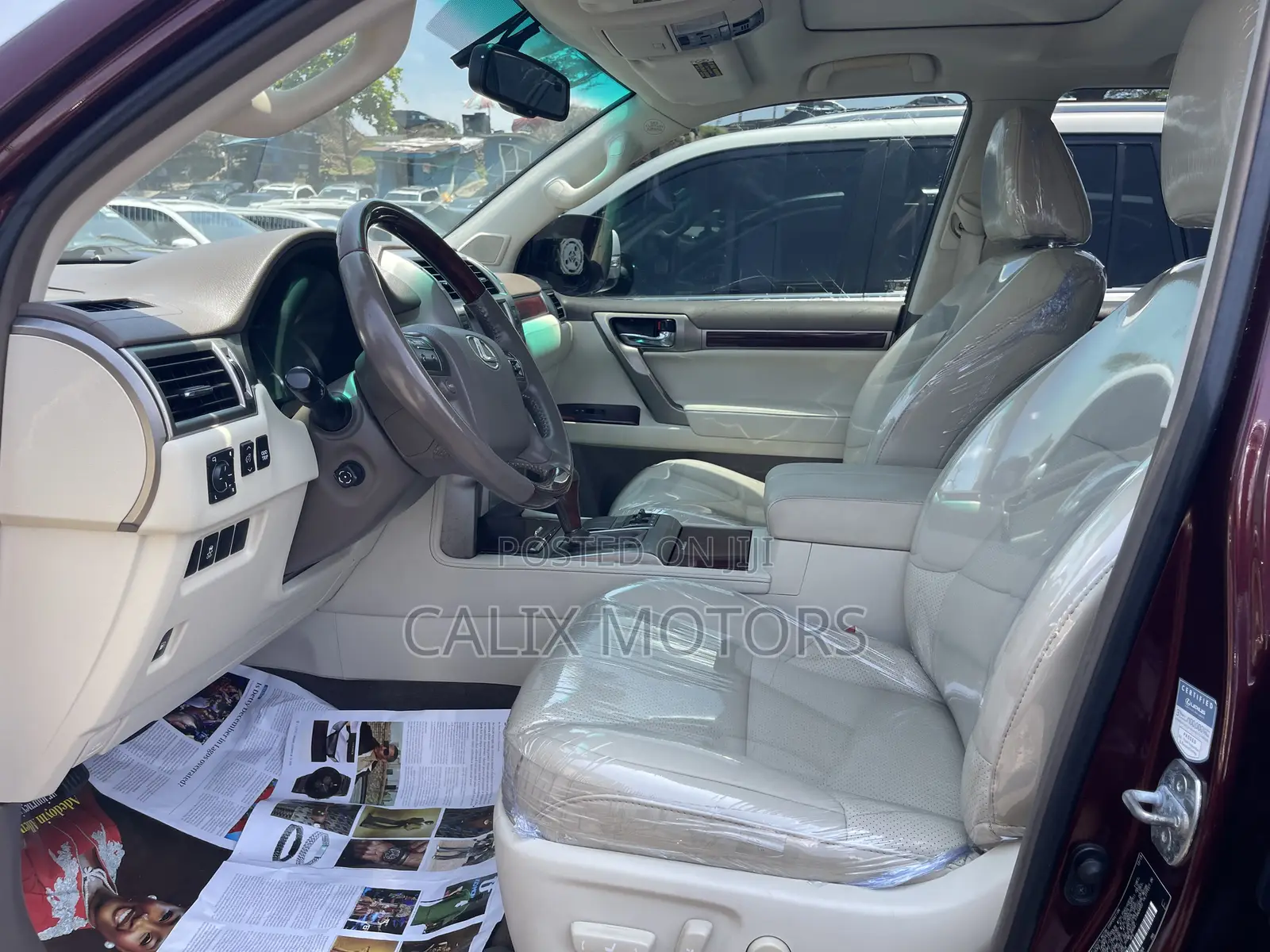 Lexus GX 2014 Red