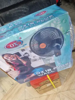 Ox Black Standing Fan Brand New