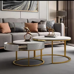 Luxury 2in1 Marble Center Table