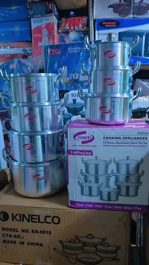 7 PCS Quality SMP Aluminium Cookware