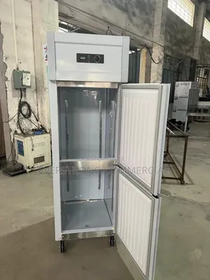 Stainless Steel Single Door Fridge/Freezer