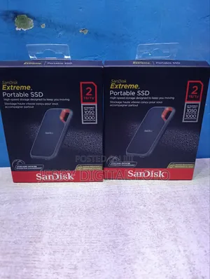 Sandisk Extreme Portable SSD Drive 2tb