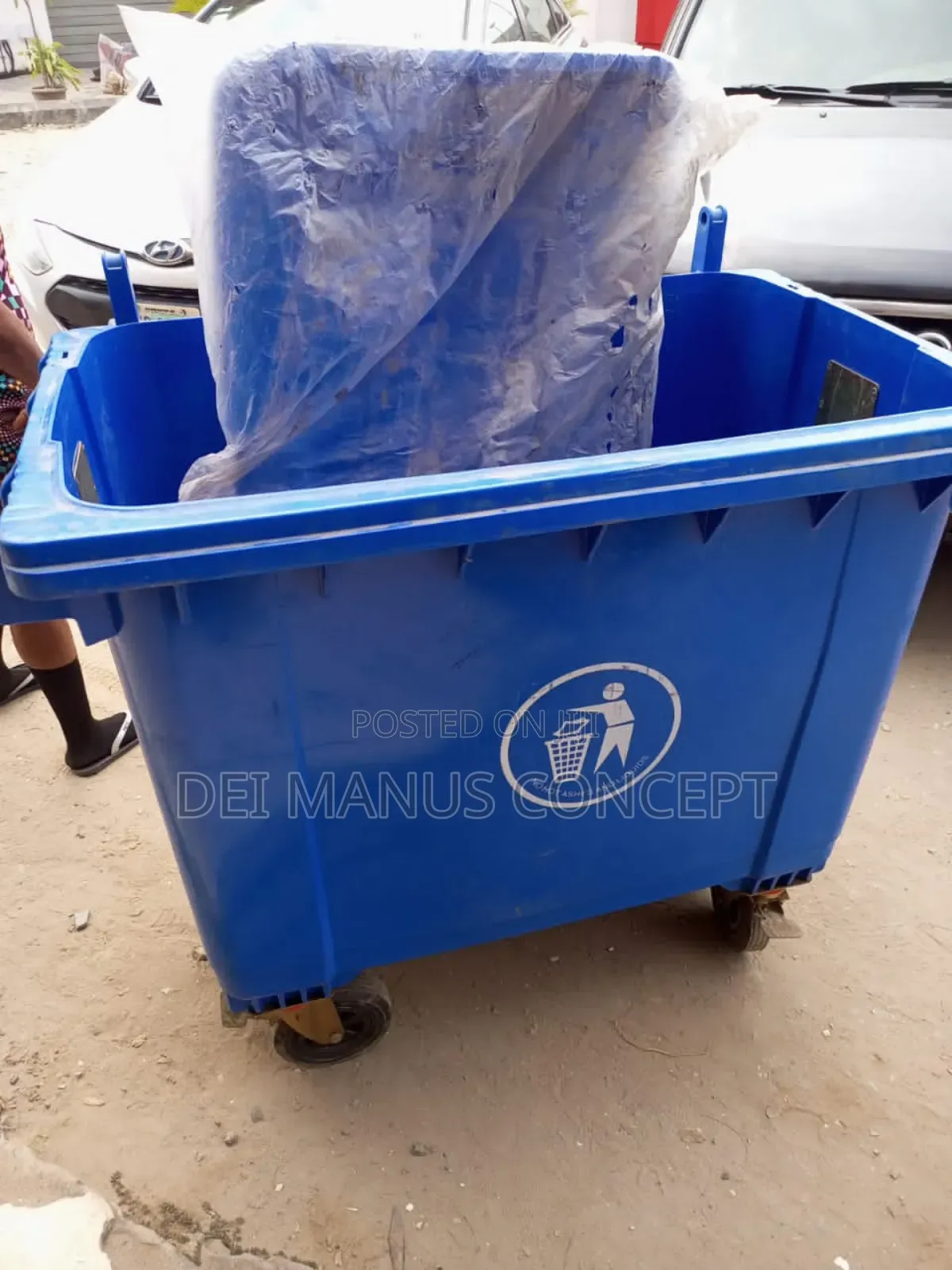 660 Litres Industrial Waste Bin Imported