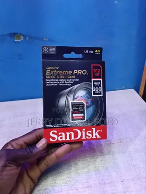 Sandisk Extreme Pro 512gb 200mbls