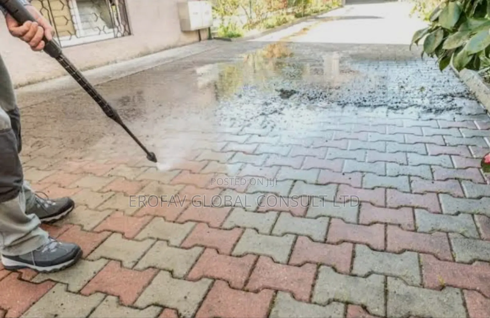 Interlocking Tiles Cleaning Service