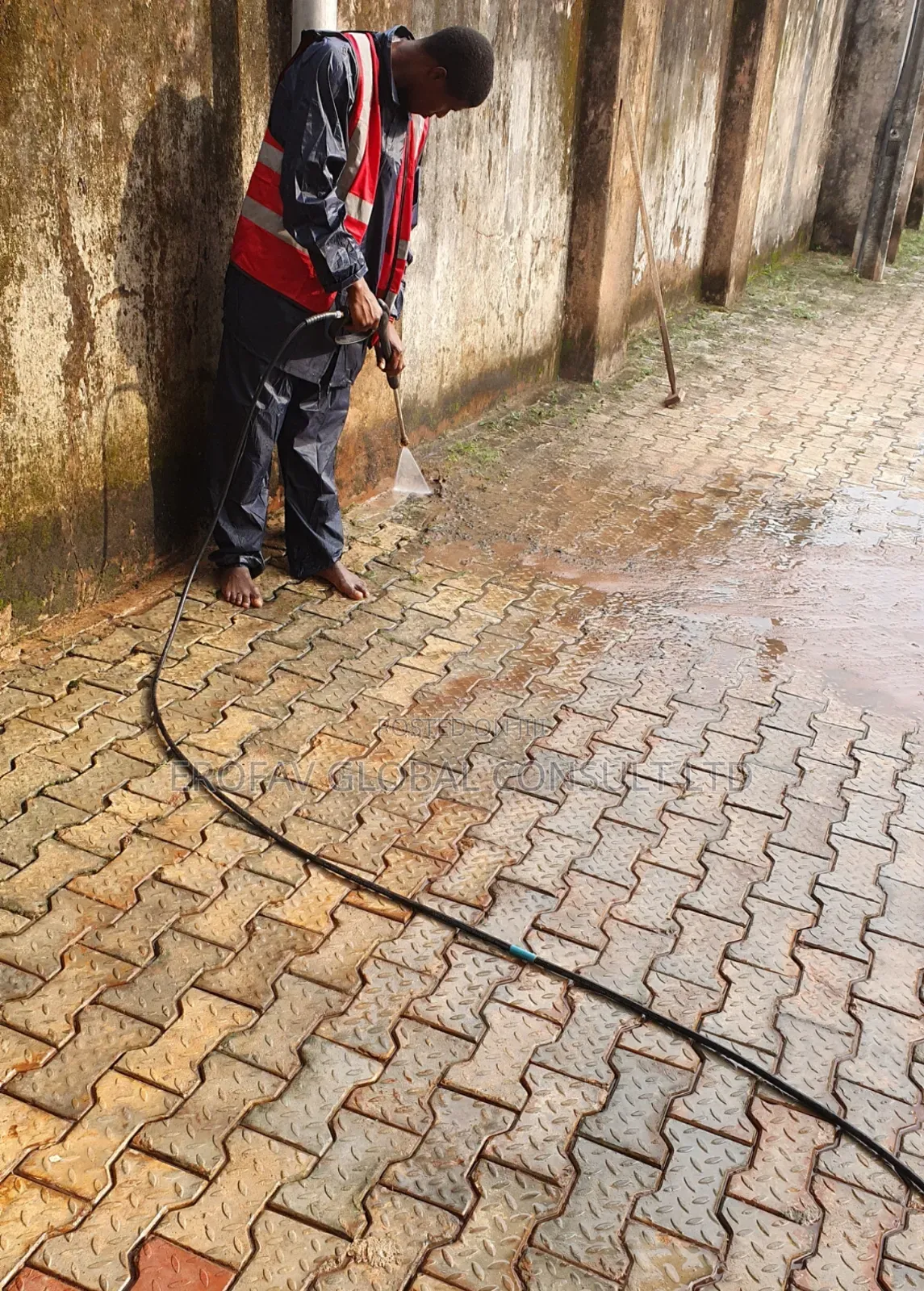 Interlocking Tiles Cleaning Service