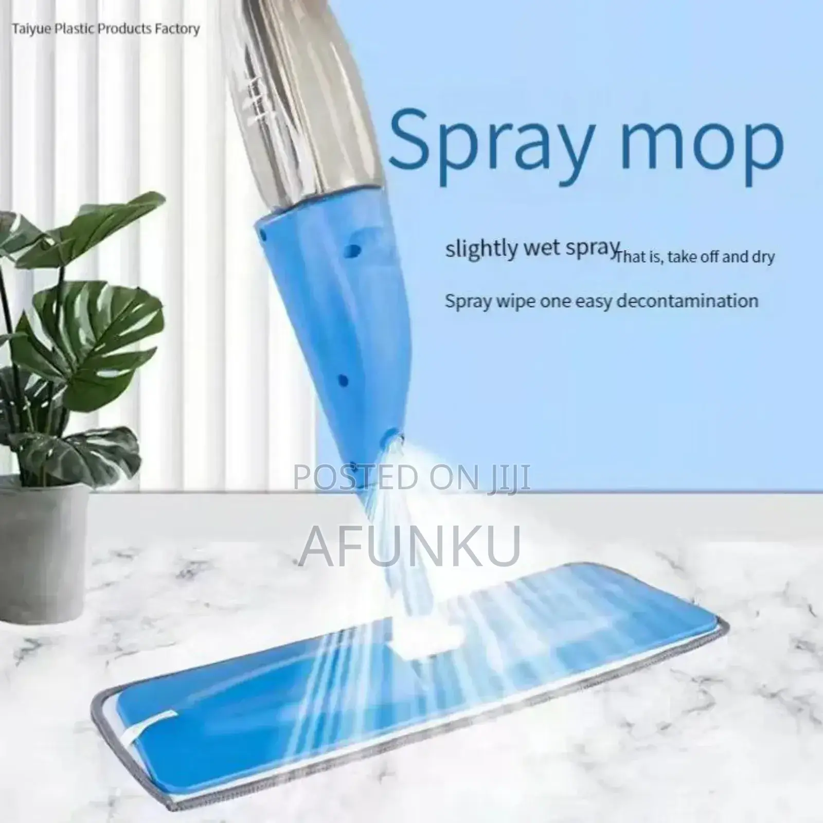 Spray Mop With Reusable Pad
