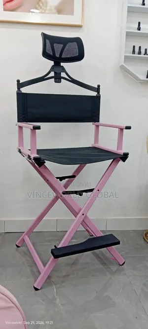 Pink Makeup Studio Chair