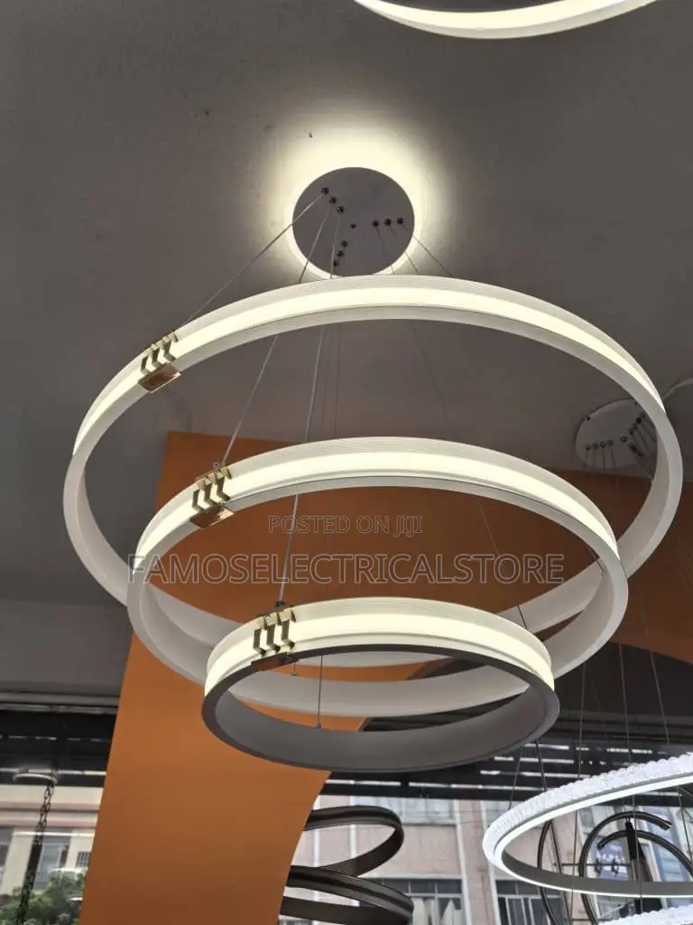 Modern Led Spiral Pendant Light Chandelier