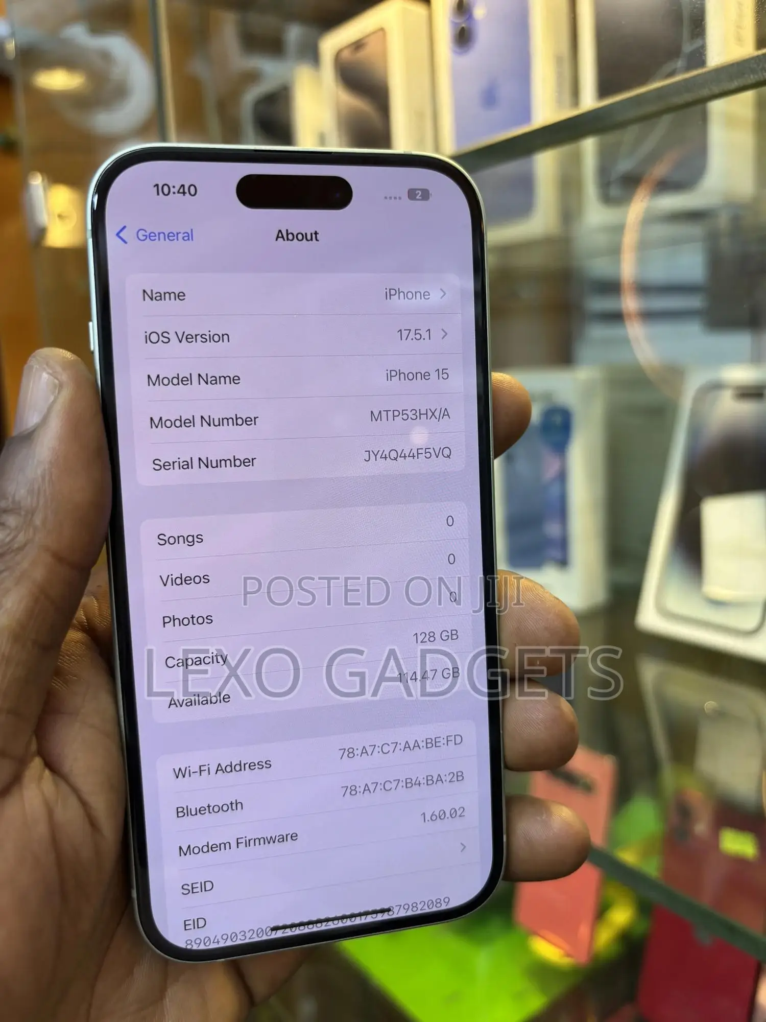 Apple iPhone 15 128 GB Green