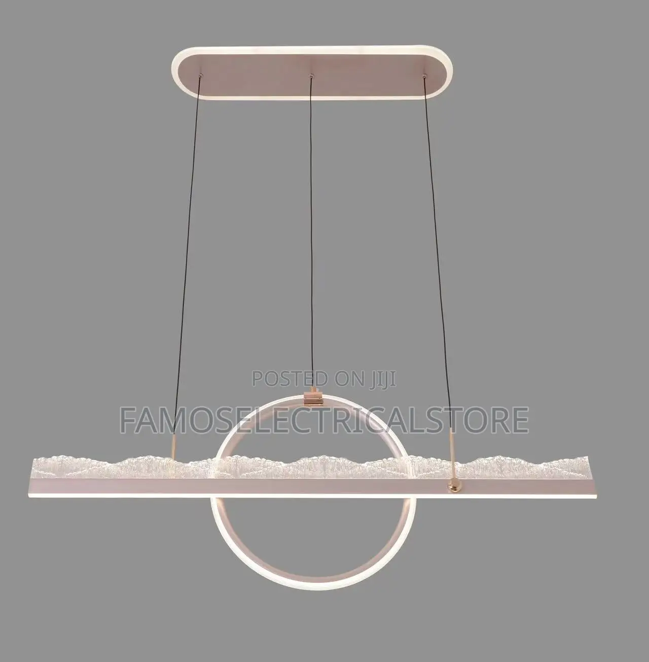 Modern Led Hexagon Pendant Light
