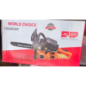 World Choice Gasoline Chainsaw Machine 20" 52cc