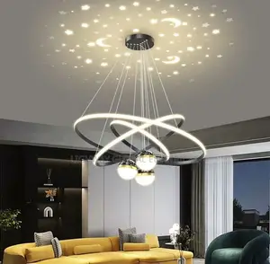 Three Step Star Display Chandelier