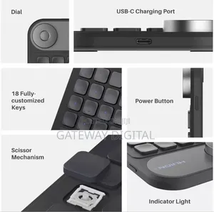 Huion Kd100 Keydial Mini Wireless Keyboard Connectivity