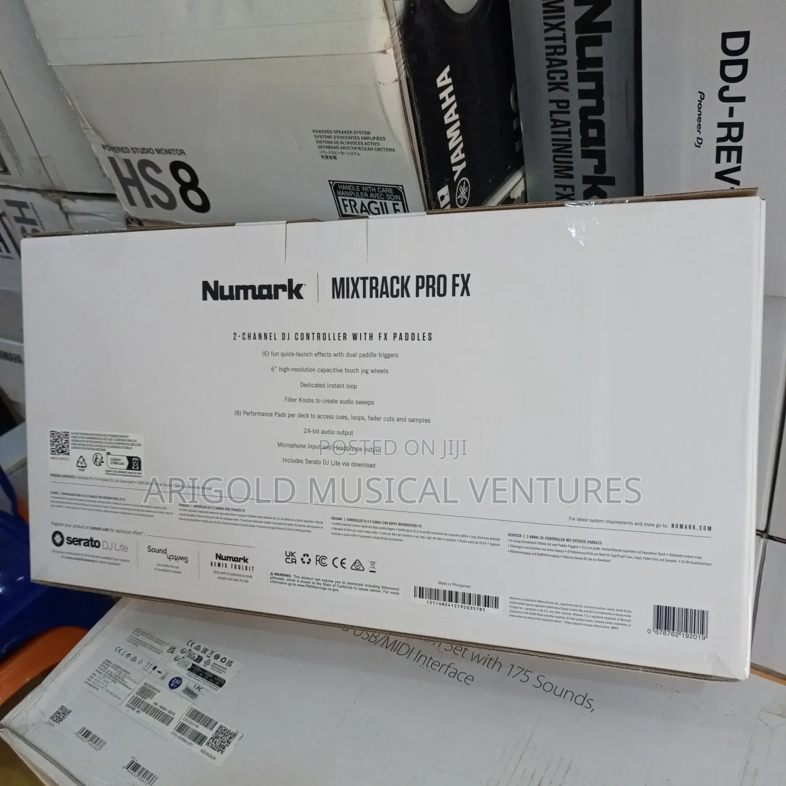 Professionals Dj Controller Numark Mixtrack Pro Fx