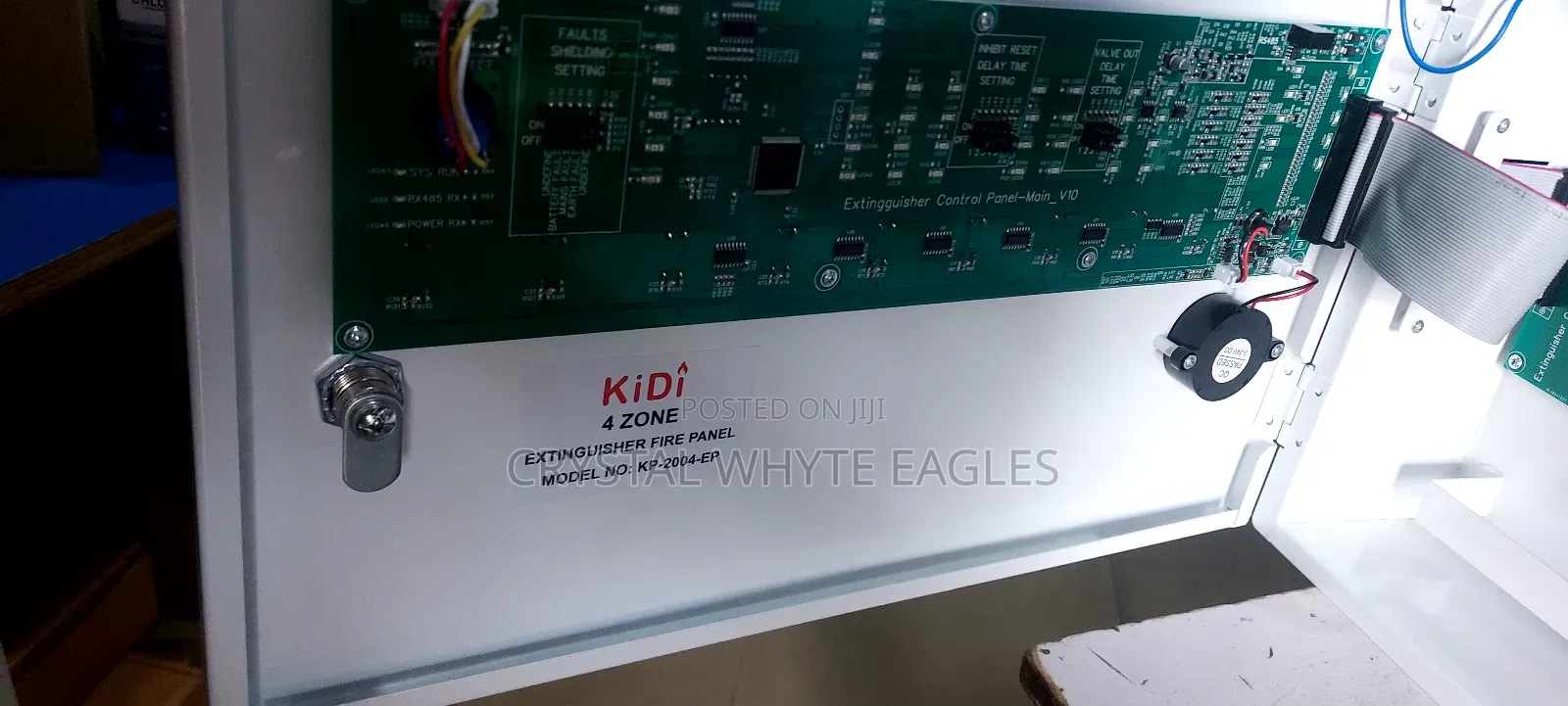 Kidi 4 Zone Fire Extinguisher Control Panel