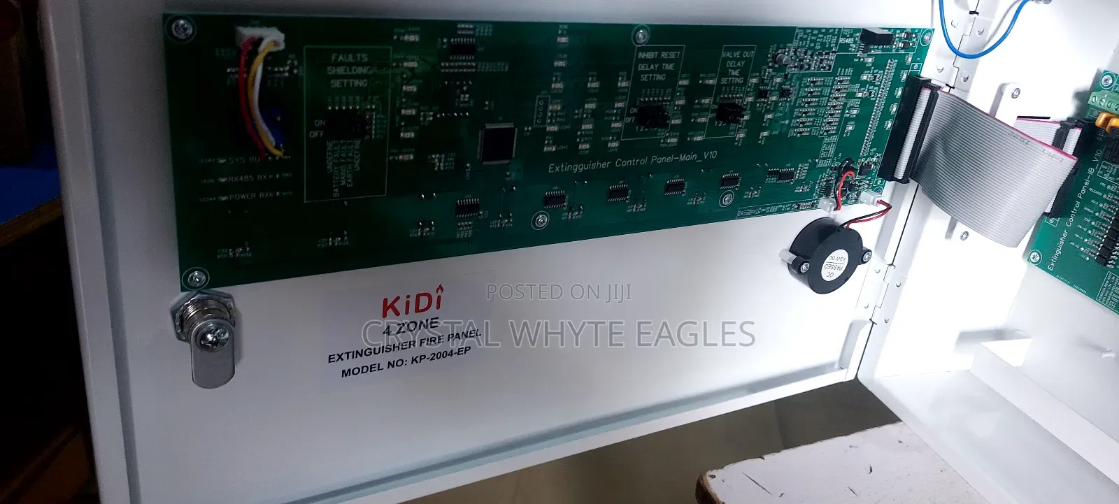 Kidi 4 Zone Fire Extinguisher Control Panel