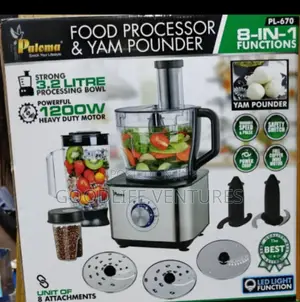 Food Processor and Yam Pounder