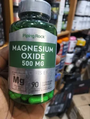 Piping Rock Magnesium Oxide 500mg,