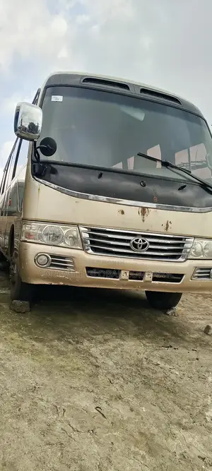 Toyota Coaster 2015 Brown