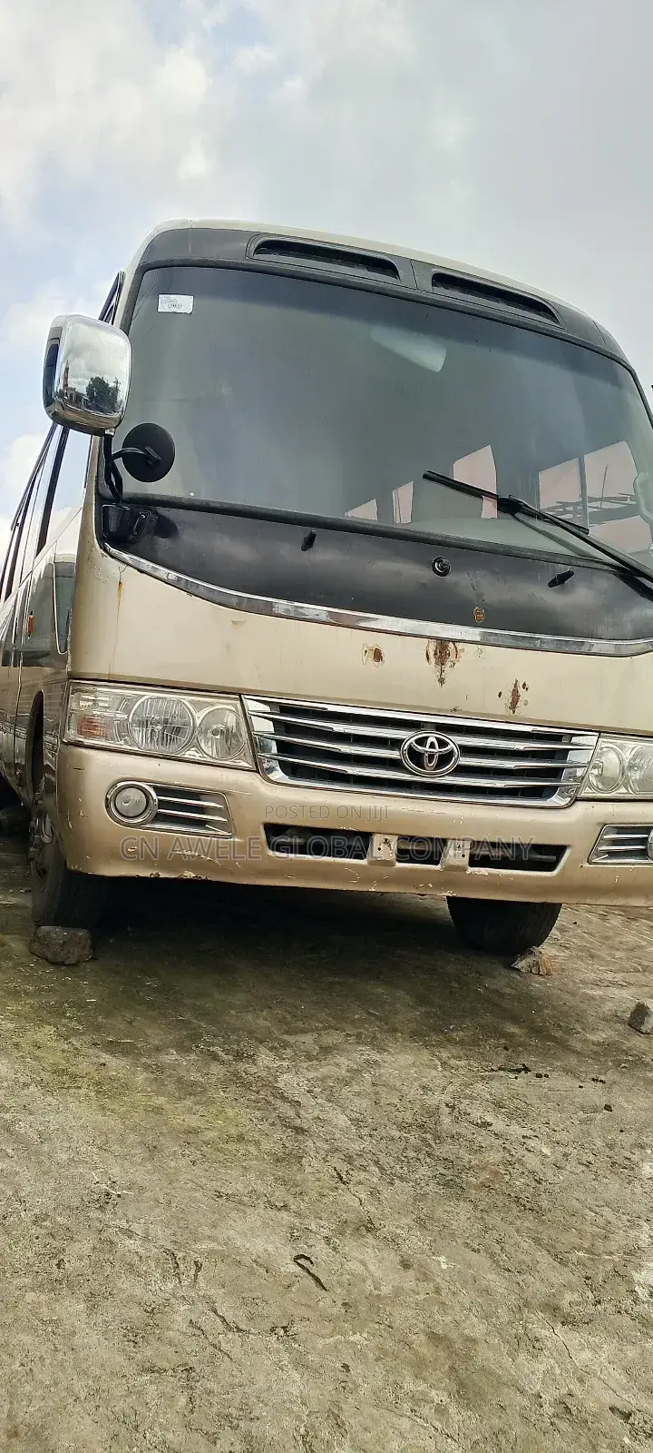 Toyota Coaster 2015 Brown
