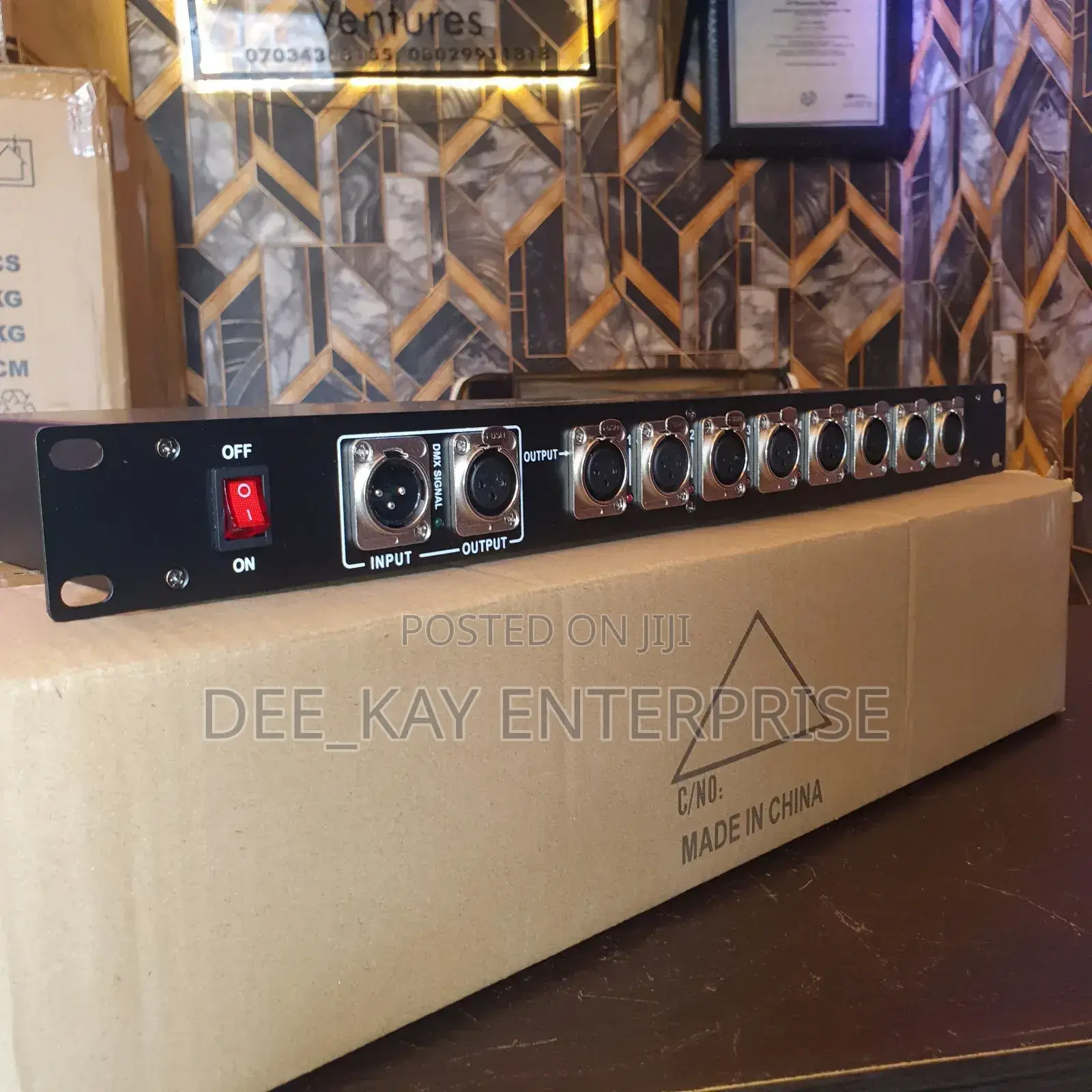 DMX Splitter 8 Channel Way