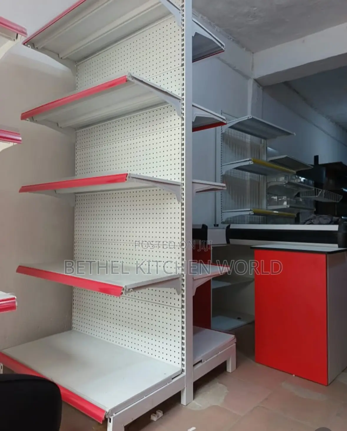 Double Supermarket Shelve