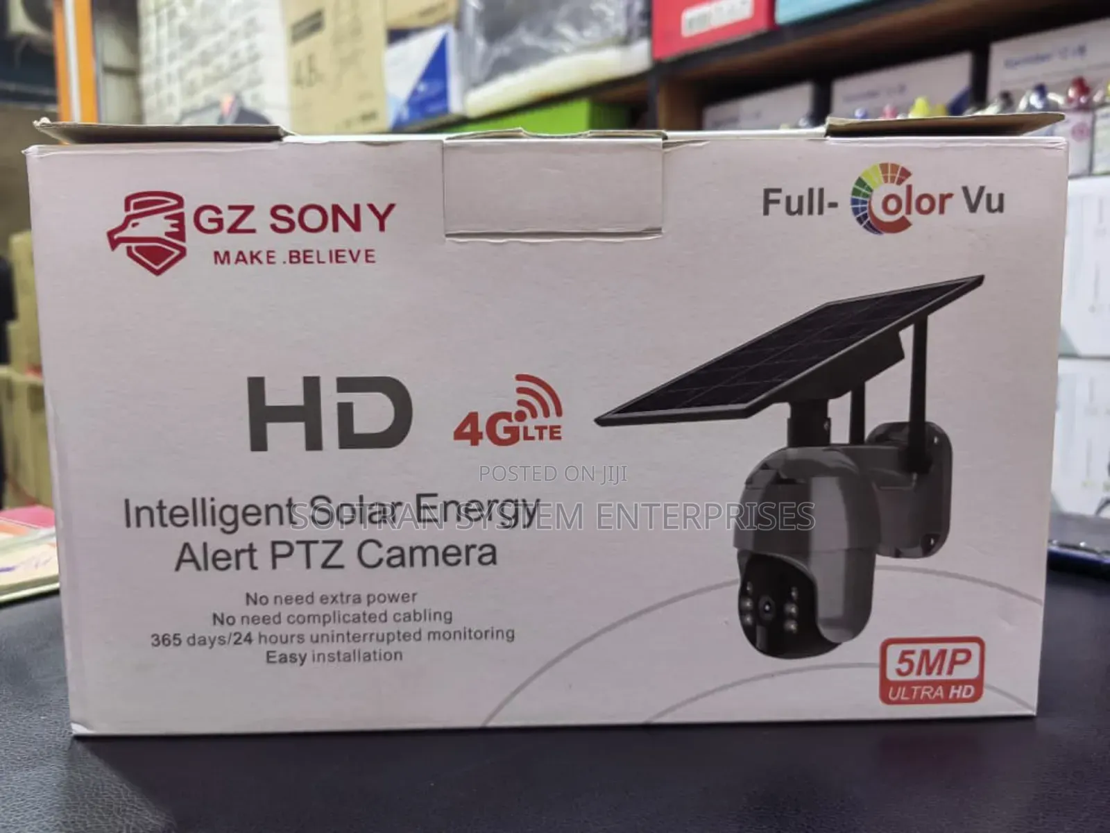 Intelligent Solar PTZ Camera Single Lens