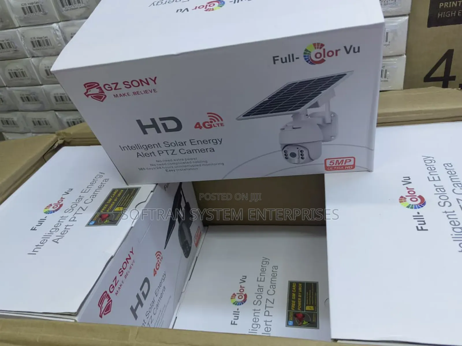 Intelligent Solar PTZ Camera Single Lens