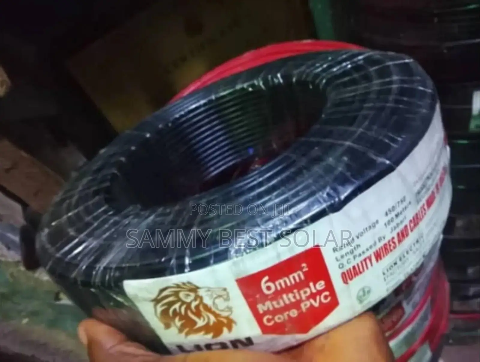 6mm Solar Cabel Wire Full Gauge