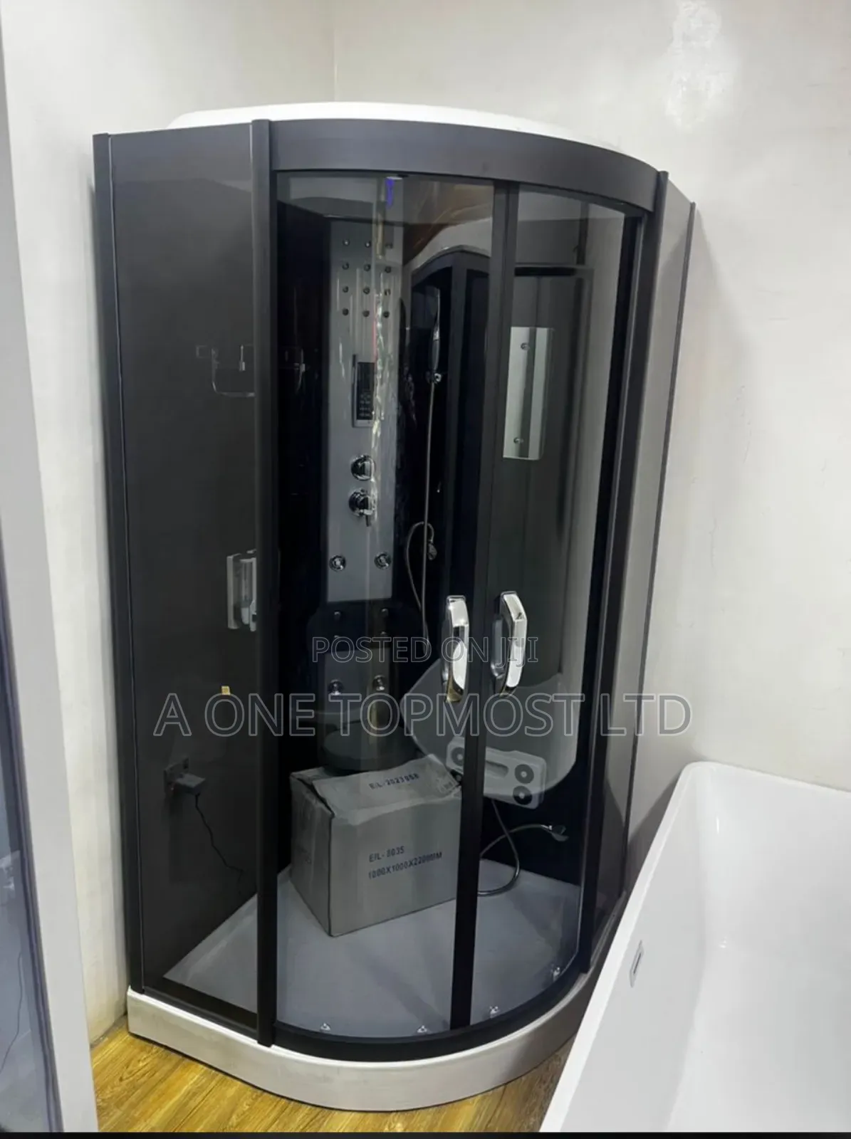 Shower Room (Black Frame)
