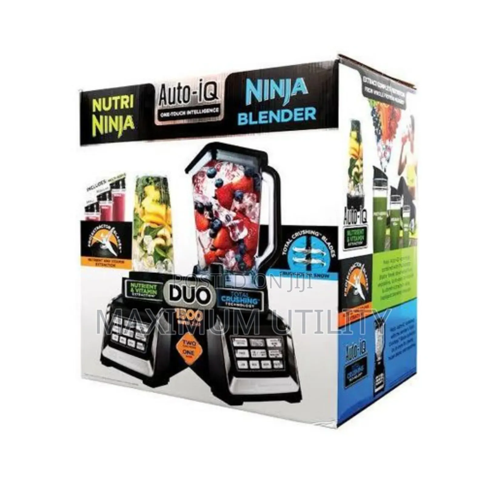 Original Uk Ninja Professional Plus Blender Duo With Auto-Iq