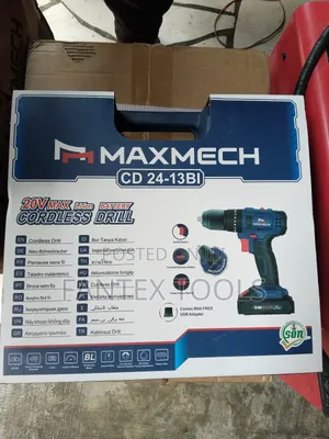 Cordless Drill (Maxmech 20 V).