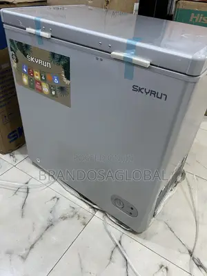 Skyrun 155 Litres Chest Freezer (Bd-155hnw) - Grey