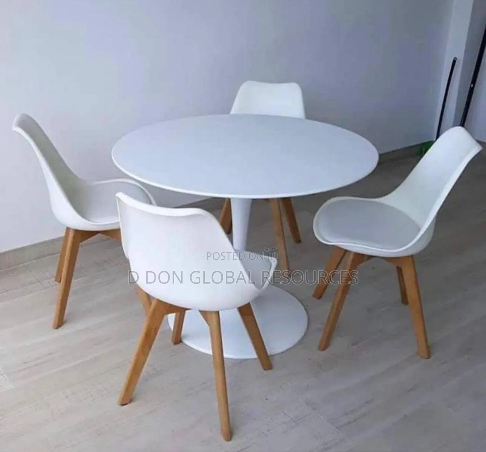 White Coloured Dining Set
