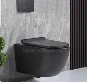 Black Conceal Wc Set