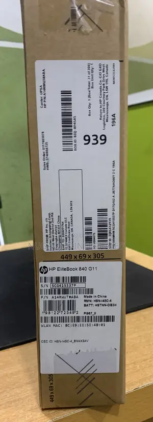 New Laptop HP EliteBook 840 G11 32GB Intel Core Ultra 7 SSD 512GB