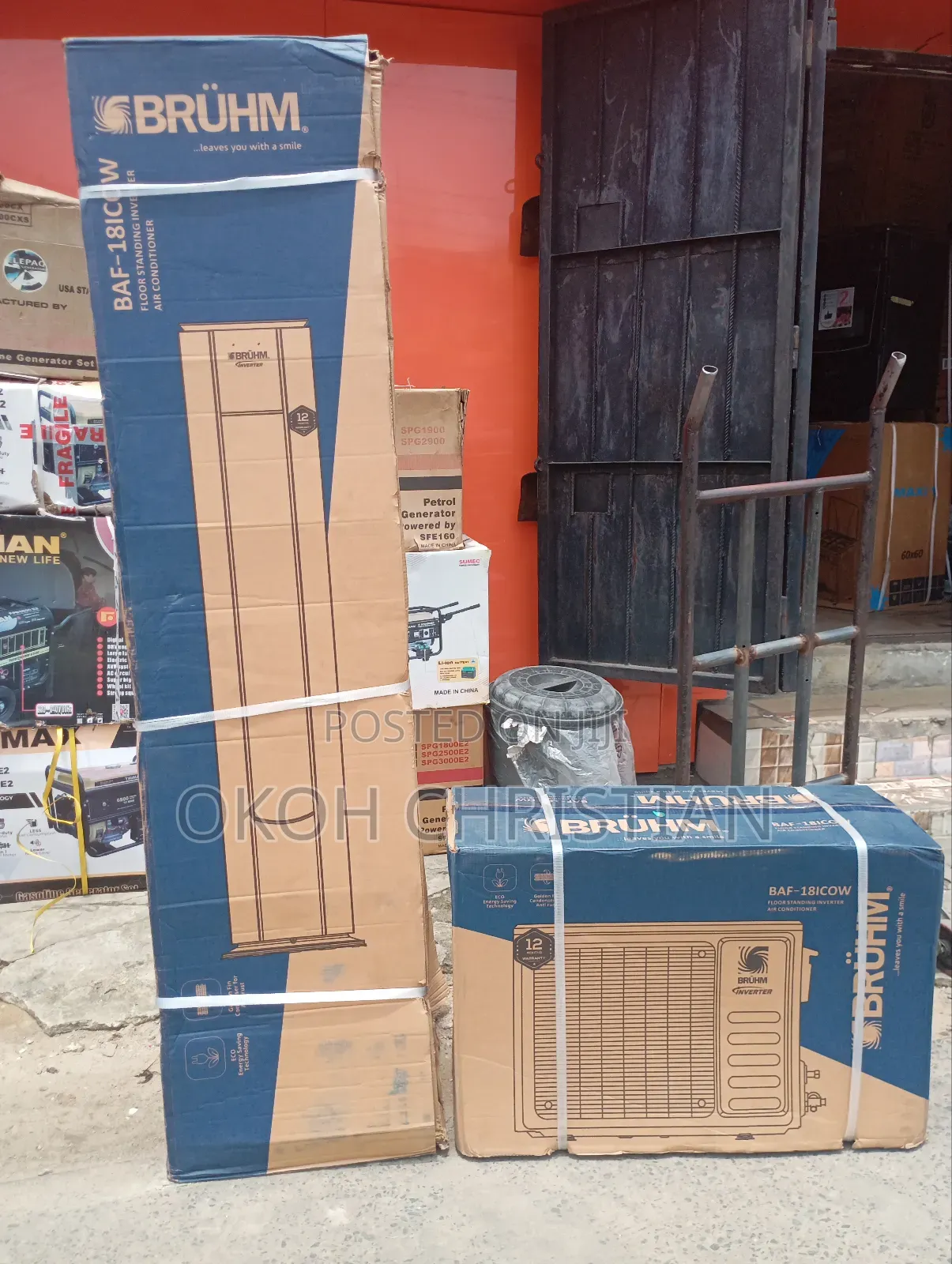 Bruhm Standing Unit Air Conditioner