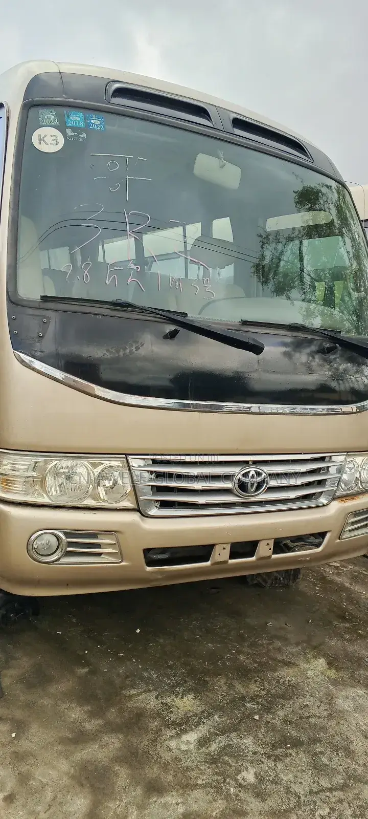 Toyota Coaster 2015 Gold