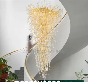 Water Drop Branch Crystal Chandelier, Or A Luxury Crystal Chandelier.