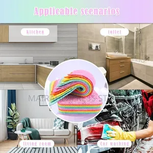 Microfiber Tearable Cleaning Rags
