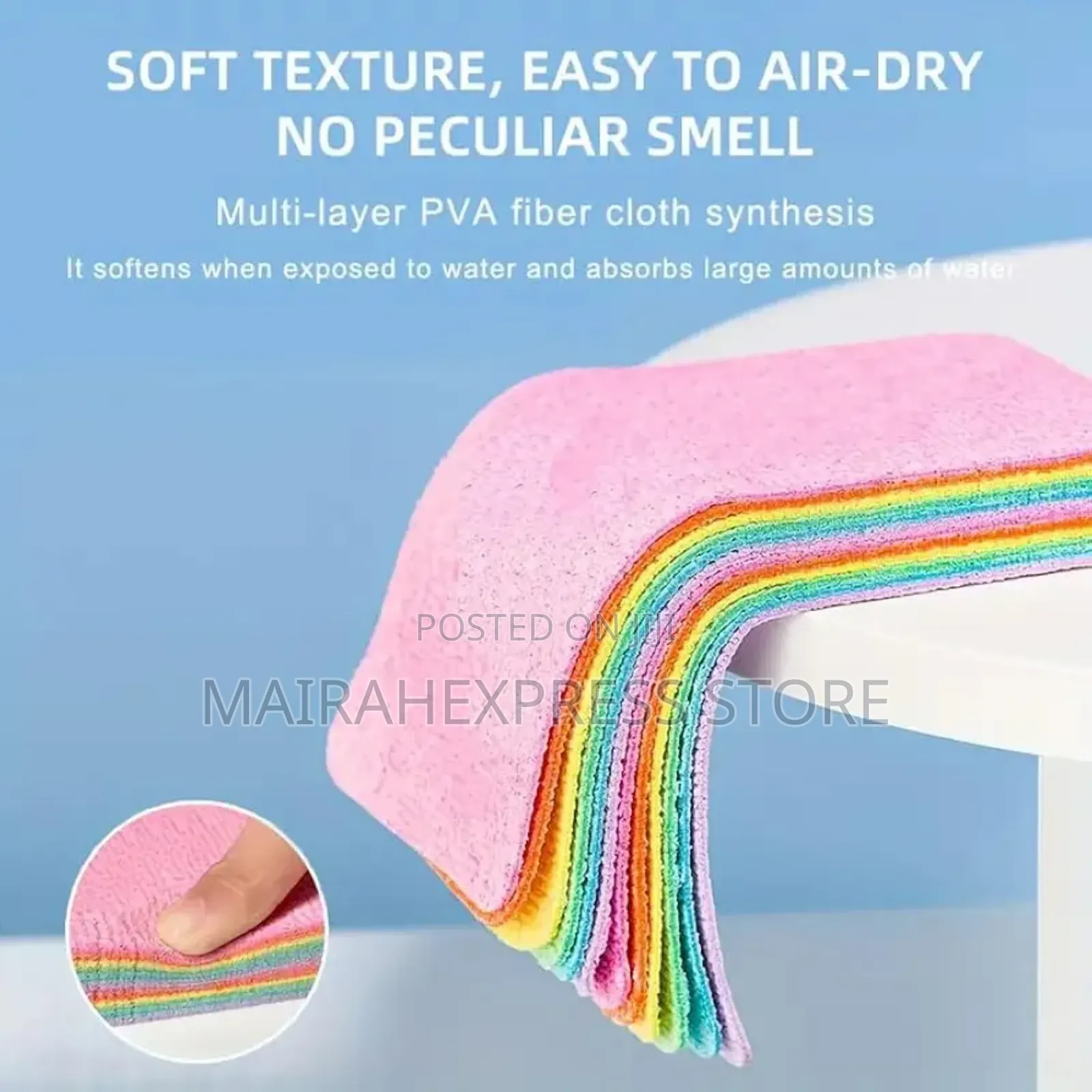 Microfiber Tearable Cleaning Rags