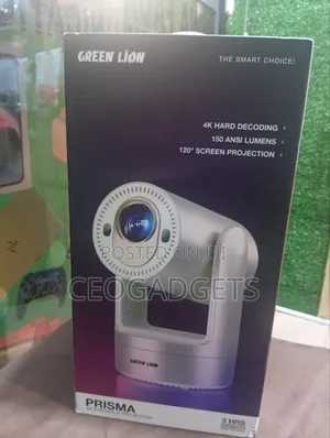 Green Lion Prisma 4k Projector 5200mah - Gold