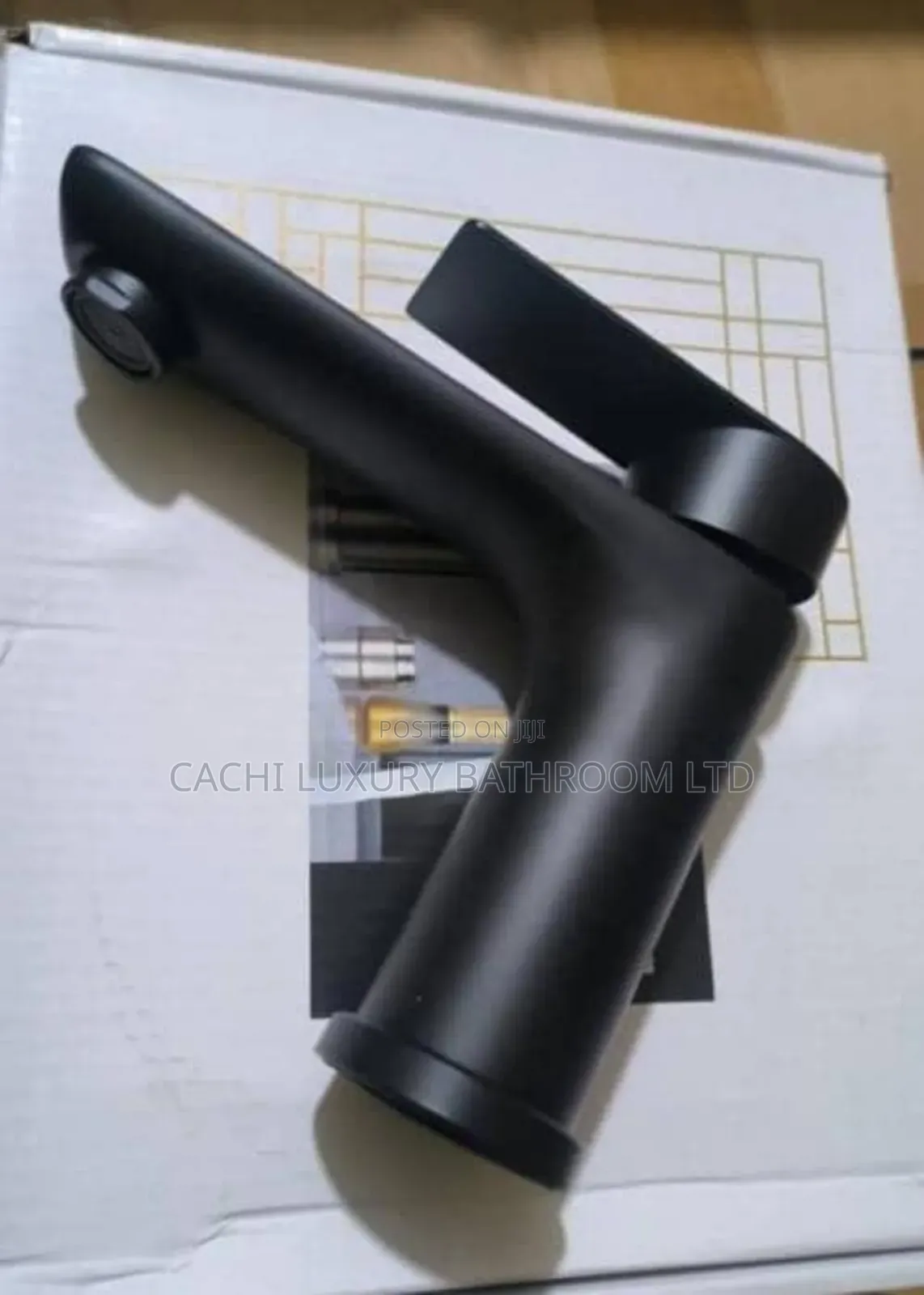 Short Black Basin Mixer