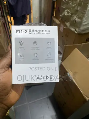F11-2 Dual Noise Cancelling Wireless Microphone