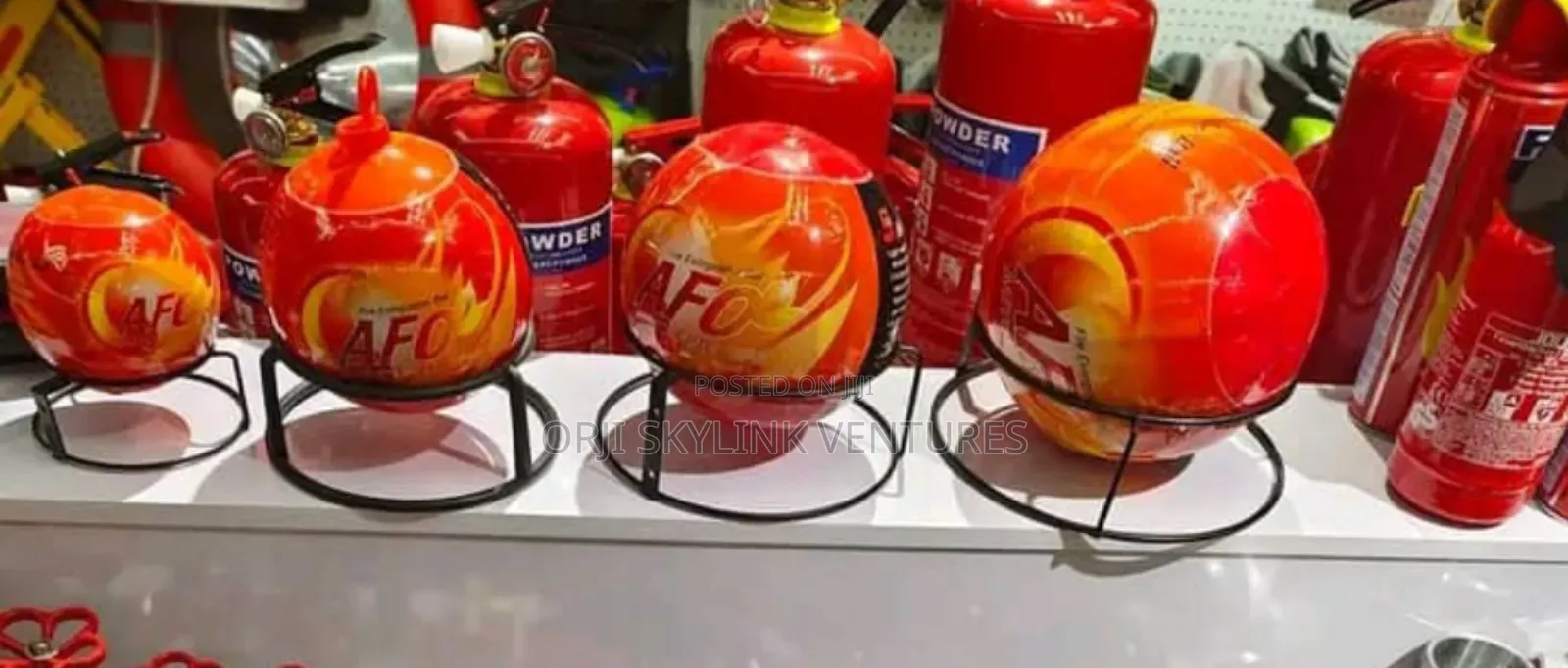 Fire Extinguisher Ball