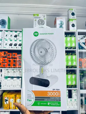Dp-7624 Rechargeable Fan