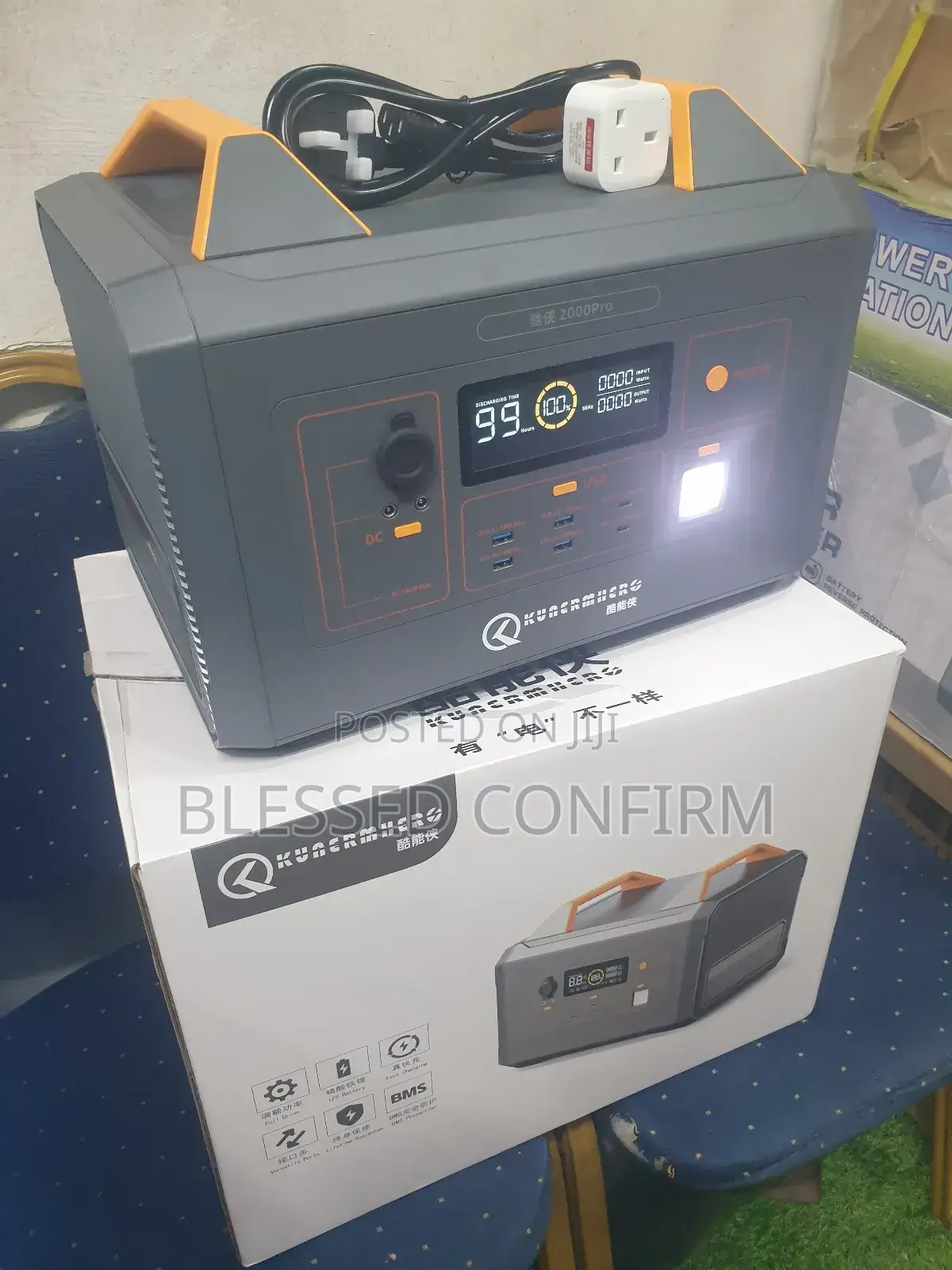 Powerful 2.2kva Solar Generator With Solar Panel