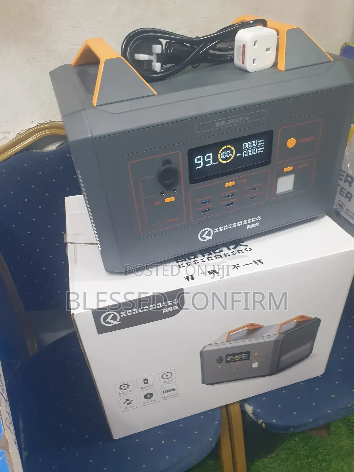 Powerful 2.2kva Solar Generator With Solar Panel